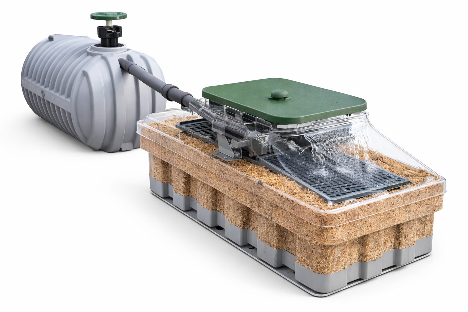 Non-electric community sanitation system